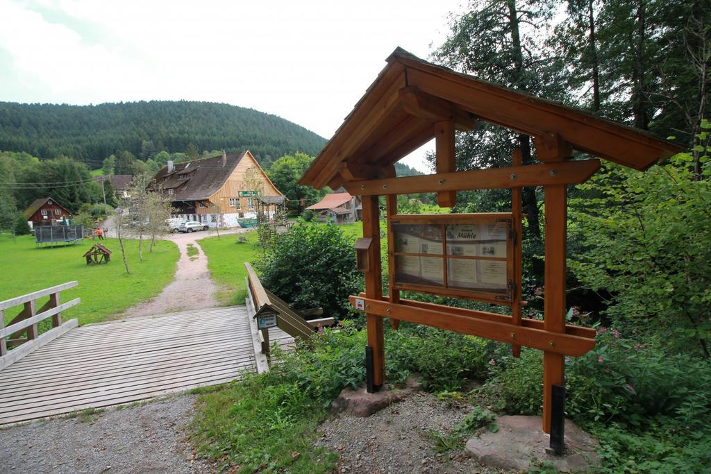 Landgasthof Untere Muehle 알피르스바흐 외부 사진