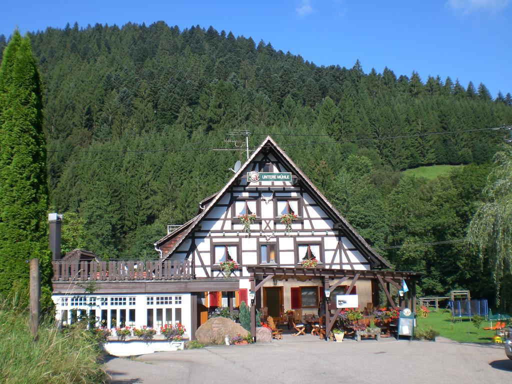Landgasthof Untere Muehle 알피르스바흐 외부 사진