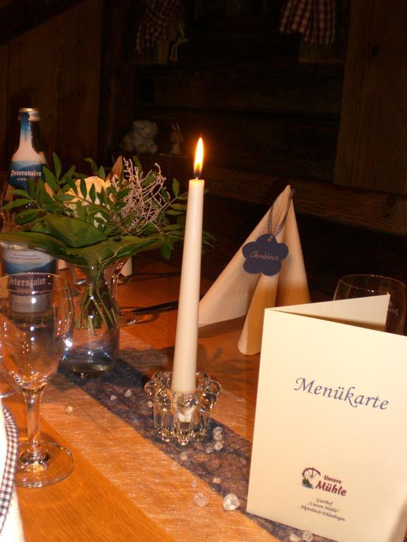 Landgasthof Untere Muehle 알피르스바흐 외부 사진